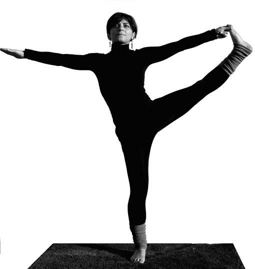 Yoga Asana - Utthita Hasta Padangustasana-b